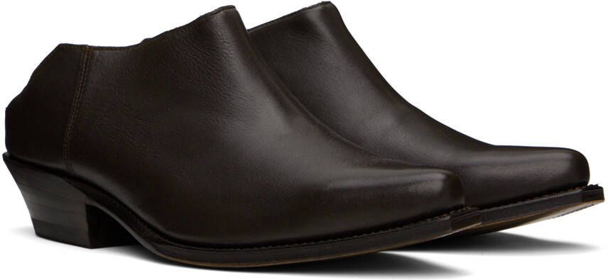 Gabriela Coll Garments Brown No.130 Sendra Cropped Boots