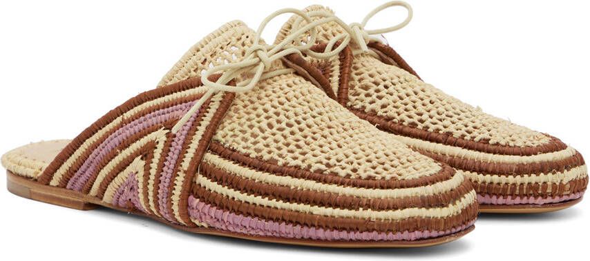 Gabriela Hearst Beige Harriet Mules