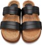 Gabriela Hearst Black Striker Flat Sandals - Thumbnail 4