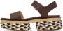 Gabriela Hearst Brown Leather Sandals - Thumbnail 3