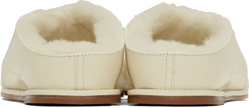 Gabriela Hearst Off-White Ellington Slides
