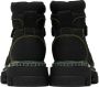 GANNI Black Cleated Hiking Boots - Thumbnail 2