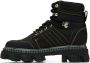 GANNI Black Cleated Hiking Boots - Thumbnail 3