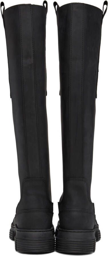 GANNI Black Country Tall Boots