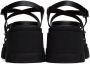 GANNI Black Leather Heeled Sandals - Thumbnail 2