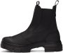 GANNI Black Recycled Rubber City Boots - Thumbnail 3