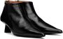 GANNI Black Soft Pointy Crop Boots - Thumbnail 4