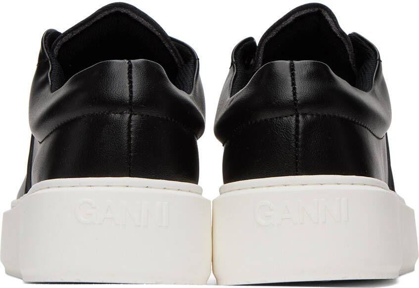 GANNI Black Sporty Sneakers