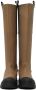 GANNI Brown Recycled Rubber Country Tall Boots - Thumbnail 2