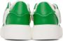 GANNI Green & White Sporty Sneakers - Thumbnail 2