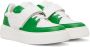 GANNI Green & White Sporty Sneakers - Thumbnail 4
