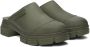 GANNI Khaki City Slippers - Thumbnail 6