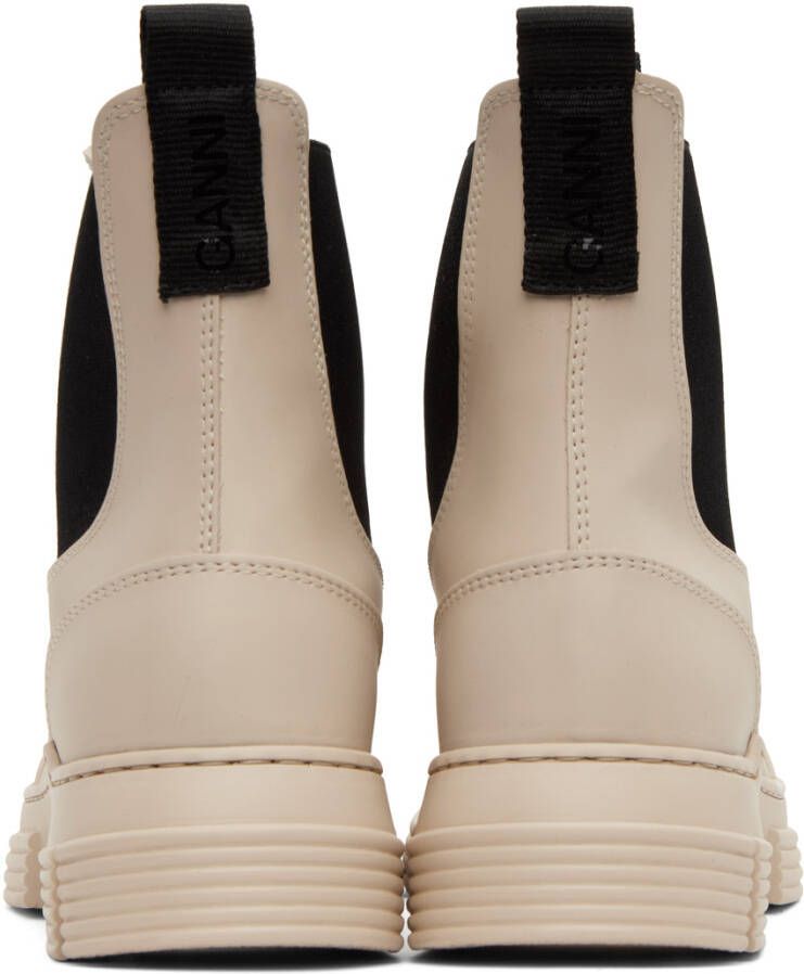 GANNI Off-White City Boots