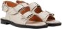 GANNI Off-White Embroidered Western Sandals - Thumbnail 4