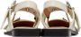 GANNI Off-White Wide Welt Buckle Loafers - Thumbnail 2