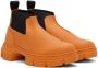 GANNI Orange Crop City Boots - Thumbnail 4