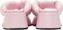 GANNI Pink Retro Thong Platform Sandals - Thumbnail 2