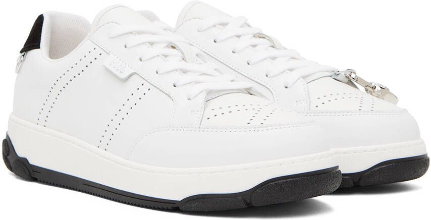 GCDS White Essential Nami Sneakers