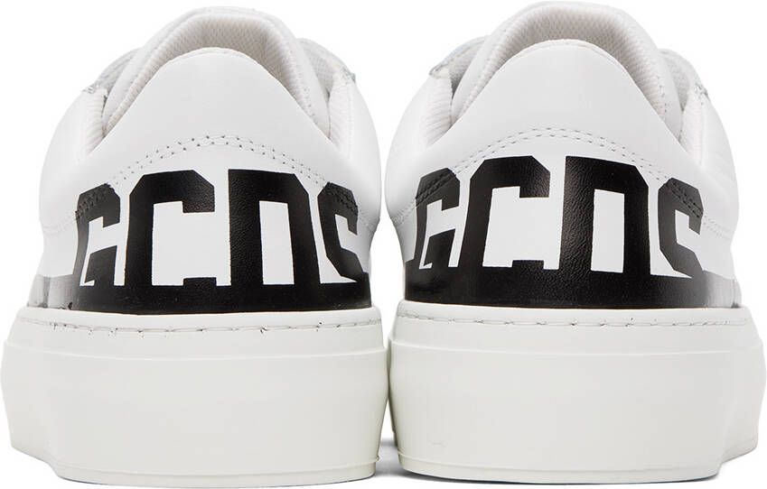 GCDS White Logo Sneakers
