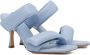 GIABORGHINI Blue Pernille Teisbaek Edition Perni 03 Heeled Sandals - Thumbnail 4