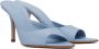 GIABORGHINI Blue Pernille Teisbaek Edition Perni 04 Heeled Mules - Thumbnail 4