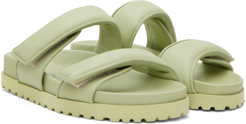 GIABORGHINI Green Pernille Teisbaek Edition Perni 11 Sandals