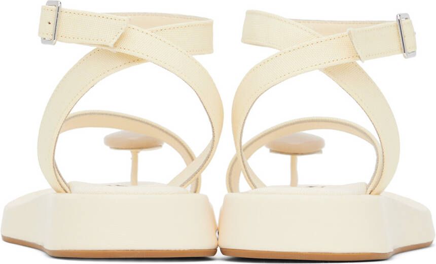 GIABORGHINI Off-White GIA RHW Rosie 18 Sandals
