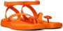 GIABORGHINI Orange GIA RHW Rosie 18 Sandals - Thumbnail 4