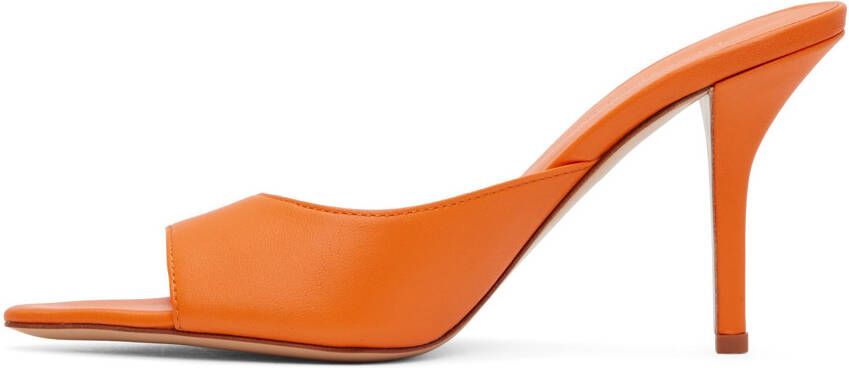 GIABORGHINI Orange Pernille Teisbaek Edition Perni 04 Heeled Sandals