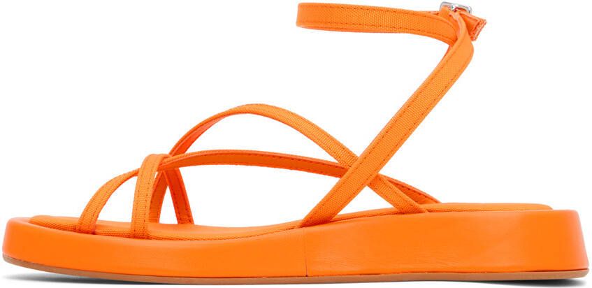 GIABORGHINI Orange Rosie 16 Sandals