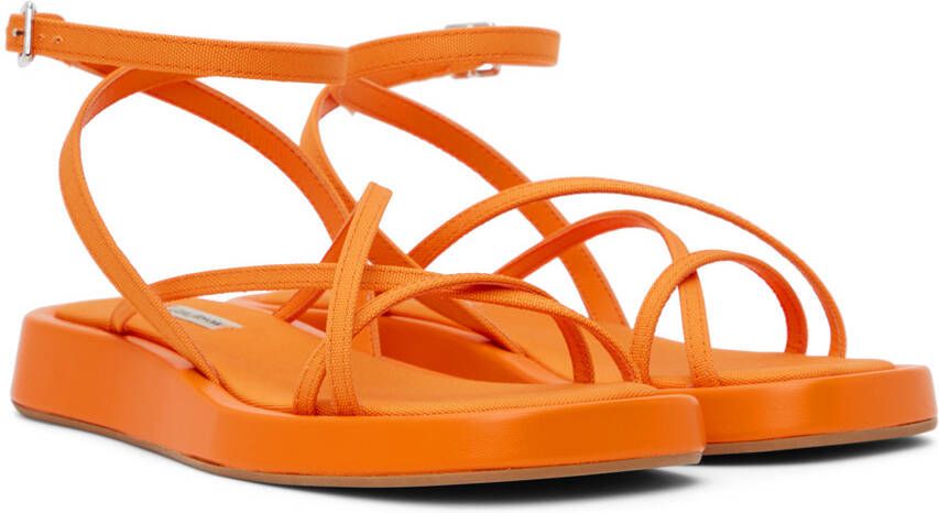 GIABORGHINI Orange Rosie 16 Sandals