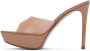 Gianvito Rossi Beige Betty Heeled Sandals - Thumbnail 3