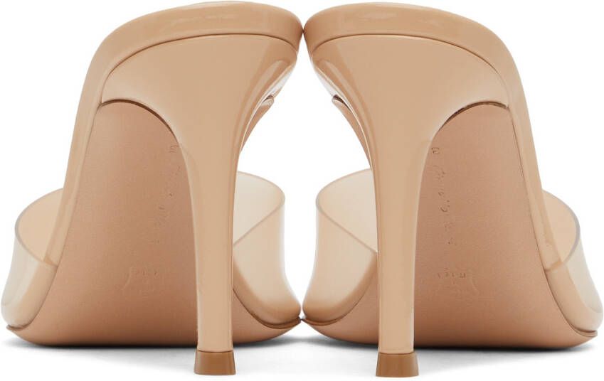 Gianvito Rossi Beige Elle 85 Heels