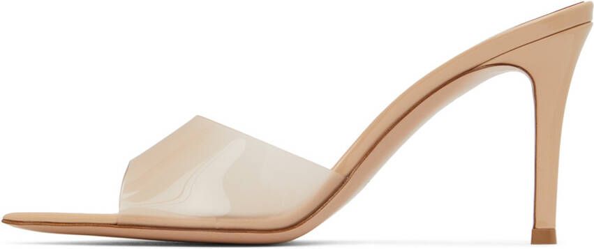 Gianvito Rossi Beige Elle 85 Heels