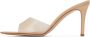 Gianvito Rossi Beige Elle 85 Heels - Thumbnail 3