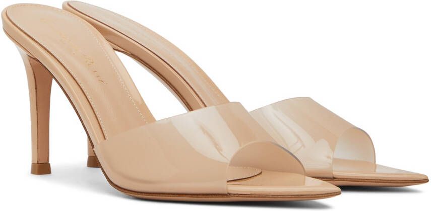 Gianvito Rossi Beige Elle 85 Heels