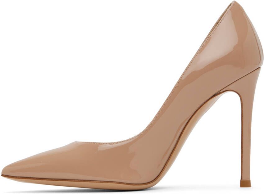 Gianvito Rossi Beige Gianvito 105 Heels