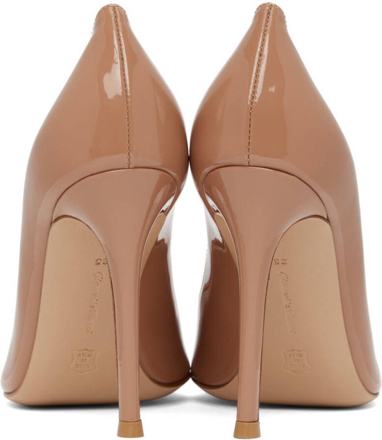 Gianvito Rossi Beige Gianvito 105 Heels