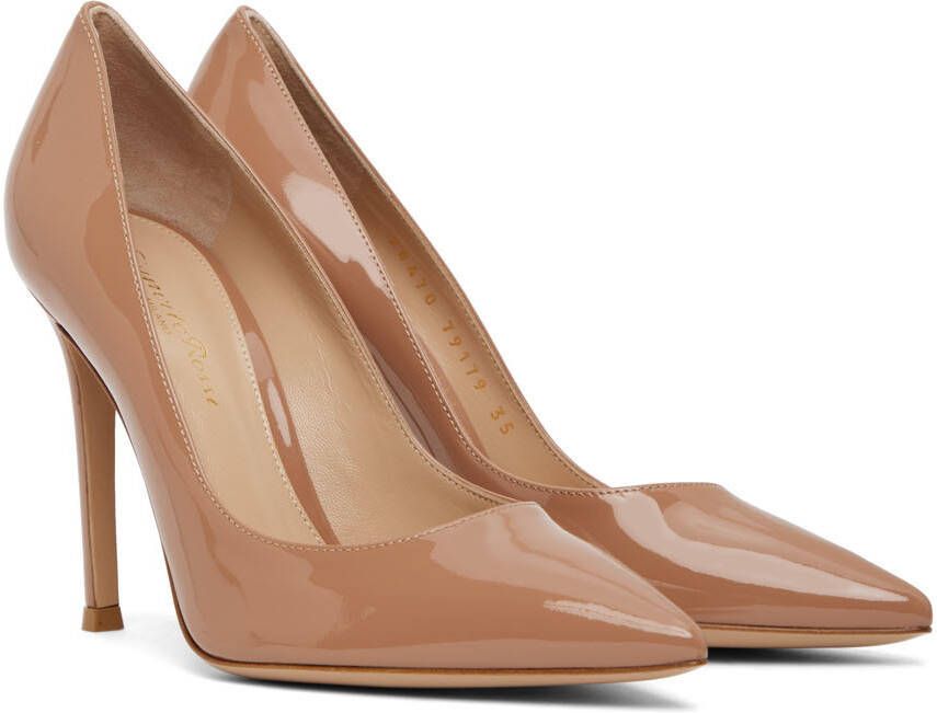 Gianvito Rossi Beige Gianvito 105 Heels