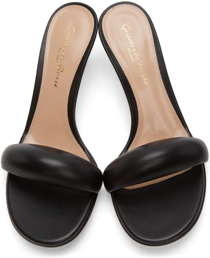 Gianvito Rossi Black Bijoux 55 Mules