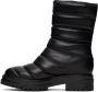 Gianvito Rossi Black Faux-Leather Eiko Boots - Thumbnail 3