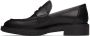 Gianvito Rossi Black Leather Harris Loafers - Thumbnail 3