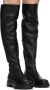 Gianvito Rossi Black Leather Quinn Tall Boots - Thumbnail 4