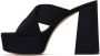 Gianvito Rossi Black Sheridan Platform Sandals - Thumbnail 3