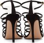 Gianvito Rossi Black Suede Heeled Sandals - Thumbnail 2