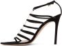 Gianvito Rossi Black Suede Heeled Sandals - Thumbnail 3