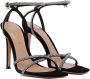 Gianvito Rossi Black Suede Heeled Sandals - Thumbnail 4