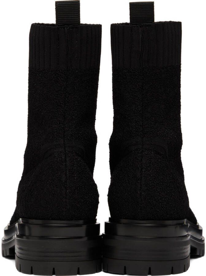 Gianvito Rossi Black Torrance Sock Boots