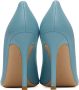 Gianvito Rossi Blue Gianvito 105 Heels - Thumbnail 2