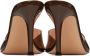 Gianvito Rossi Brown Elle 85 Heeled Sandals - Thumbnail 2